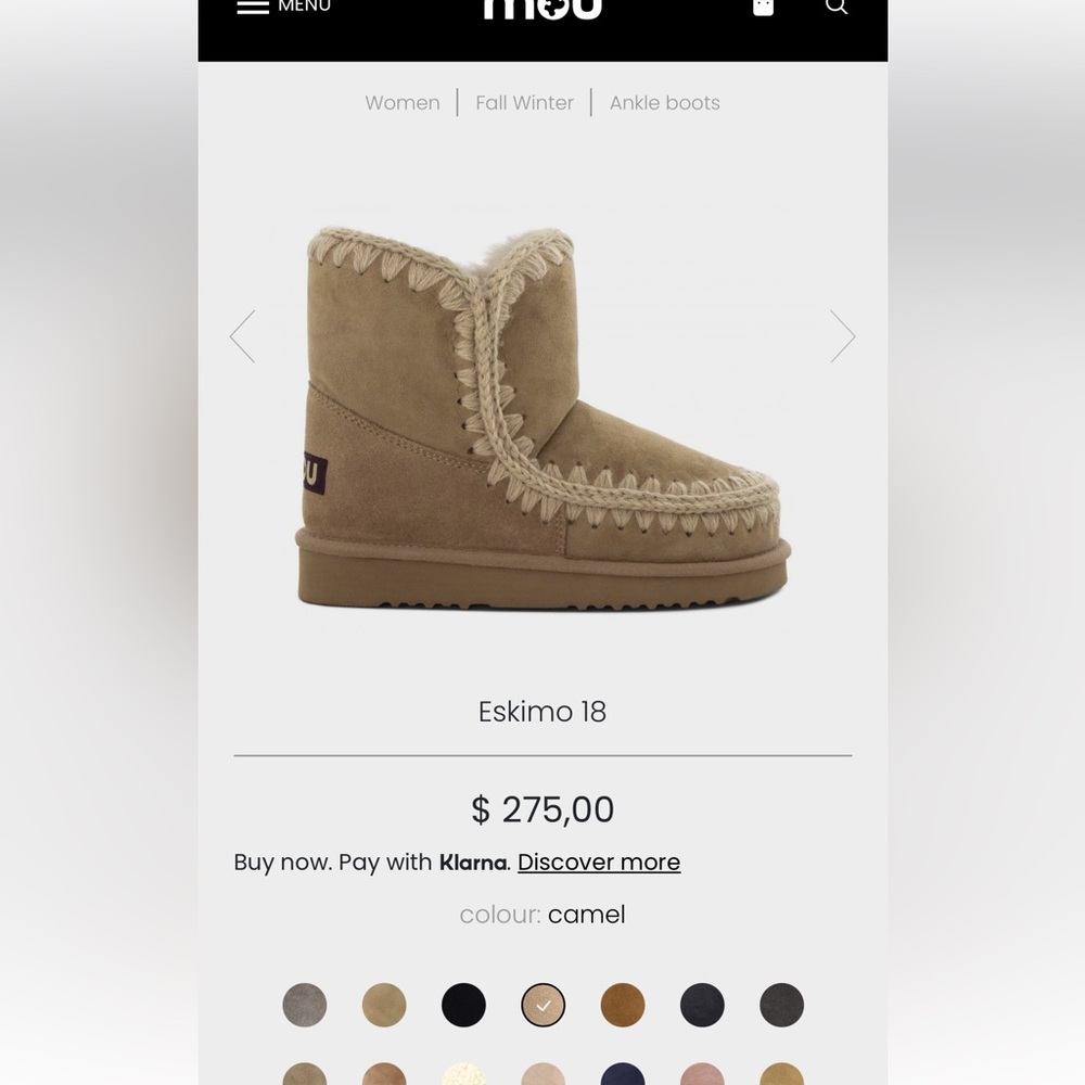 Mou Eskimo 18 boot